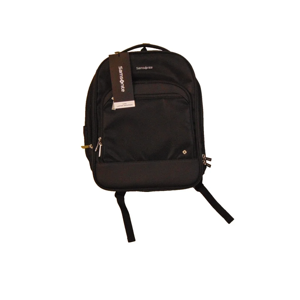 Samsonite Vira Business Laptop Backpack Black 15.6in Tablet Compartment NWT Bag